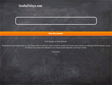 Tablet Screenshot of lovehollidays.com